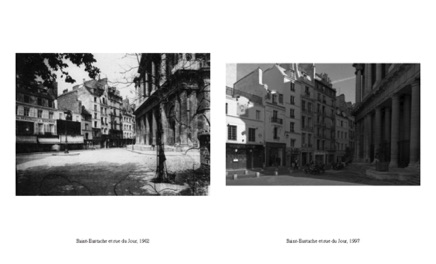 Saint-Eustache et rue du Jour, 1902/1997 Saint-Eustache et rue du Jour, 1902/1997
